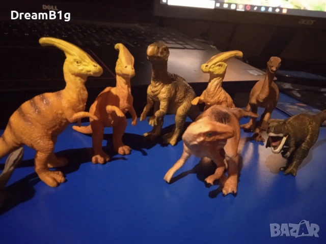 Лот от 15 гумени динозавъра – „Jurassic park“ у дома!, снимка 5 - Играчки за стая - 54323990