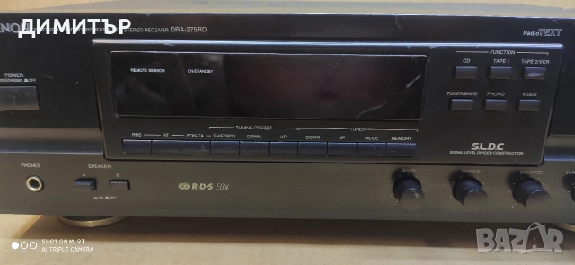 усилвател denon dra 275rd, снимка 4 - Ресийвъри, усилватели, смесителни пултове - 54990332