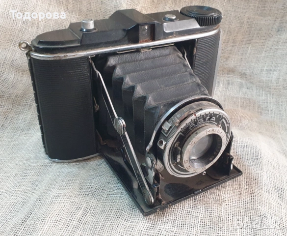 Старинен мехов фотоапарат "Agfa"