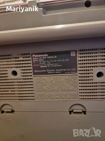 Panasonic RX-5025L, снимка 7 - Радиокасетофони, транзистори - 54316715