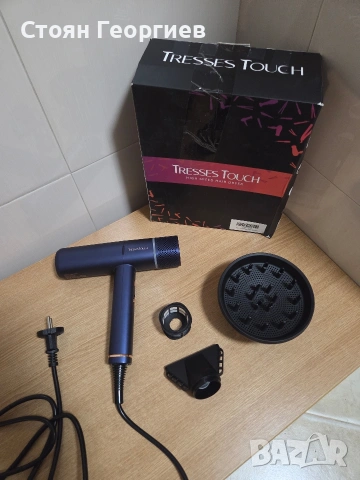 Чисто нов високоскоростен сешоар Tresses Touch 2000вата, снимка 3 - Сешоари - 54477205