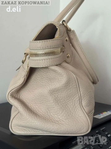 Max Mara Original 100% Кожа Страхотна чанта, снимка 5 - Чанти - 55236125