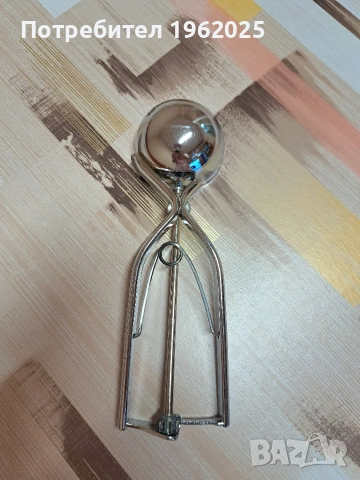 Професионална лъжица за сладолед made in Janan PAT NO.824393, снимка 3 - Прибори за хранене, готвене и сервиране - 55061941