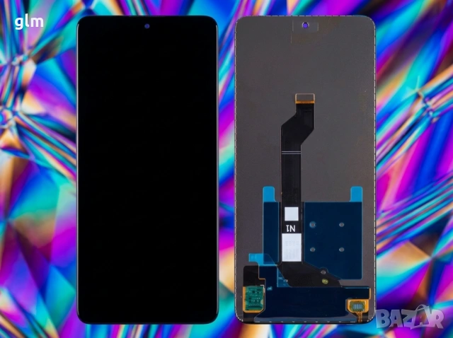 LCD Дисплей за Huawei NOVA 9 SE + Тъчскрийн черен