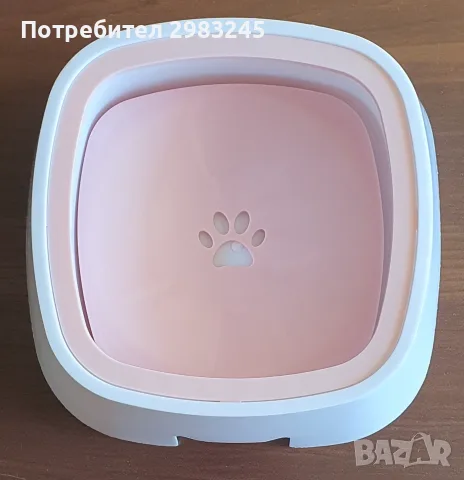 Неразливаща се купа за вода за куче 