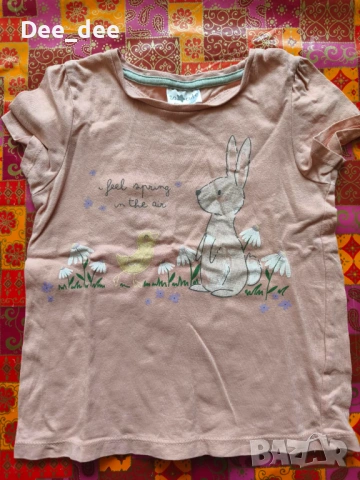 Лот пролетни дрешки за момиче р-р 98/104 - блузки, клинчета, тениски Pepco, Sinsay, Lupilu и др., снимка 4 - Детски комплекти - 53956014