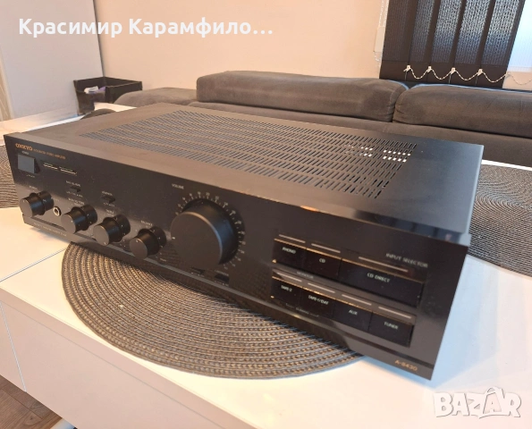стерео усилвател Onkyo A 8430, снимка 3 - Ресийвъри, усилватели, смесителни пултове - 55156850