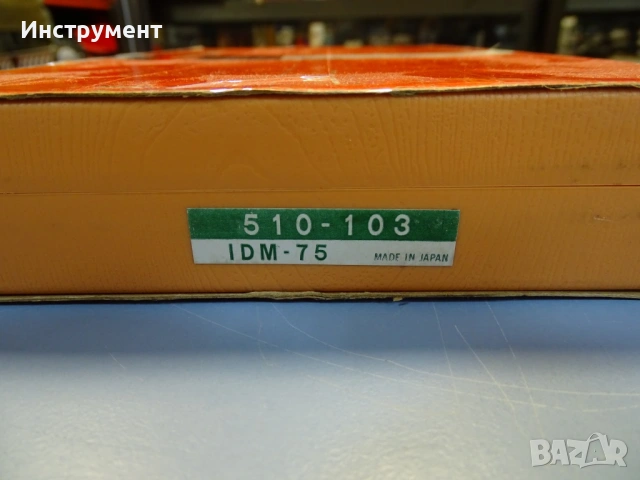 Пасиметър Mitutoyo 510-103 indication micrometer 50-75mm, снимка 8 - Други инструменти - 54855643