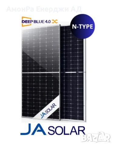 Соларен Монокристален Bifacial Панел JA Solar JAM66D46 LB 710W, N-type TOPCon, 2384×1303×33 мм, снимка 2 - Друга електроника - 54028695