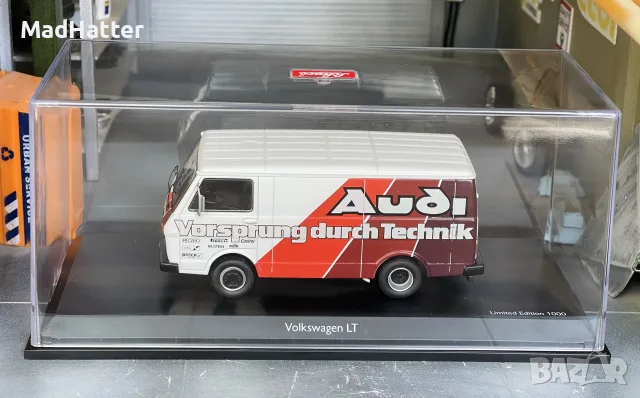 Volkswagen LT (Audi Assistance) / Фолксваген ЛТ (Ауди Сервизен) - 1/43 - Schuco, снимка 13 - Колекции - 55363320