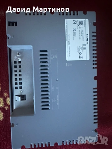 Сензорен екран - Siemens SIMATIC HMI KTP900 Basic, снимка 4 - Друга електроника - 54762004