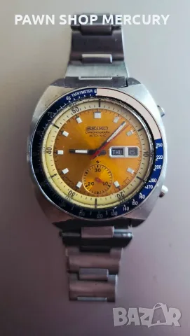 Продавам мъжки, ръчен часовник, SEIKO “Pogue” 6139-6002, Automatic Chronograph Vintage 