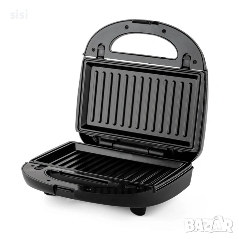 Уред за сандвичи и гофрети 2в1 Muhler MH-899D, грил плочa/ белгийска гофрета, снимка 2 - Други стоки за дома - 54220255