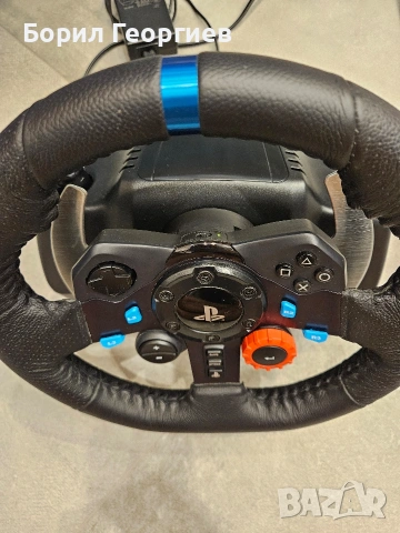Logitech G29 (3a PC/PS5/PS4/ PS3) - Безупречно състояние, снимка 7 - Друга електроника - 54747465