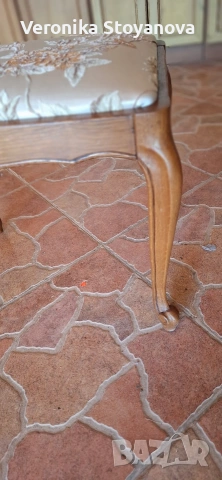 Табуретка стил Луи 15 -ти, снимка 3 - Столове - 54332746