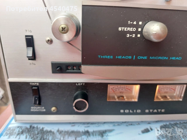 Ролков магнетофон AKAi 4000 D, снимка 3 - Декове - 54485449