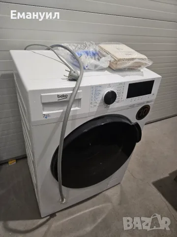 Слим пералня със сушилня Beko HTE7616X0