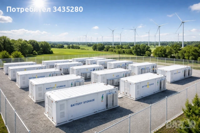 Продавам голям 135 дка УПИ парцел за Дата център с батерии и ФЕЦ