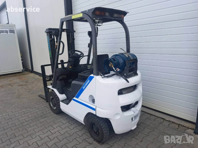 Мотокар UNICARRIERS 1.5т - АБ Сервиз мотокари, газокари, електрокари, снимка 2 - Индустриална техника - 54695391