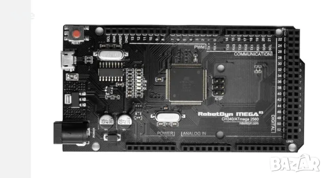 Arduino Mega 2560 rev.3 (RobotDyn), снимка 2 - Друга електроника - 55494130