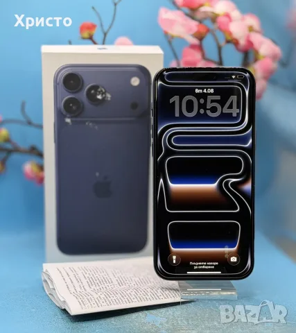 ГАРАНЦИОНЕН!!! APPLE iPhone 17 Pro Max, 256GB, 5G, Deep Blue