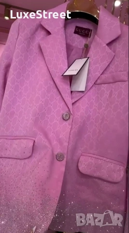 Gucci 🔥Сако с Камъни , снимка 3 - Сака - 54672880