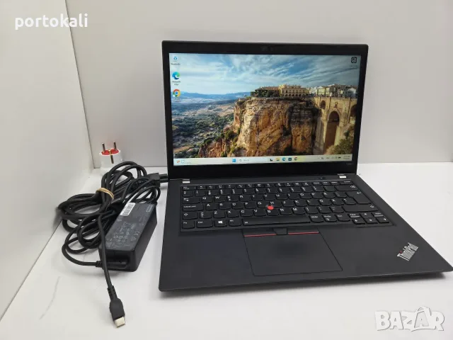 +Гаранция! Лаптоп Lenovo Thinkpad T480s i5-8350U / 256GB SSD/ 8GB DDR4 RAM, снимка 2 - Лаптопи за работа - 55300198