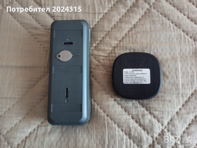 Продавам Kамера звънец ieGeek Bell J9 Plus – Smart Video Doorbell, снимка 3 - Камери - 54675706