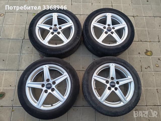 Джанти Audi A4 16" 5x112 Ауди А4 А6 5х112, снимка 2 - Гуми и джанти - 54703814