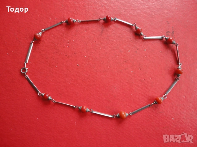 Страхотно корейско колие с камъни , снимка 6 - Колиета, медальони, синджири - 54089202