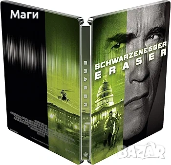 Eraser 30th Anniversary - Limited Collectors Edition  Steelbook  4K UHD + Blu Ray disc без Бг суб, снимка 2 - Blu-Ray филми - 55073483