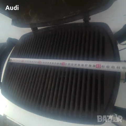 Електрическо барбекю WEBER Q140 Масивен корпус от лят алуминий Масивна чугунена решетка , снимка 12 - Барбекюта - 55391862