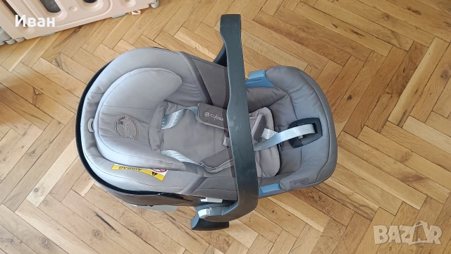 Продавам бебешко столче за кола Cybex Aton 5, снимка 3 - Столчета за кола и колело - 54987408