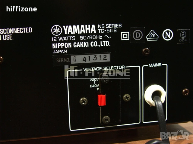 ДЕК     Yamaha tc-511s , снимка 8 - Декове - 54253987