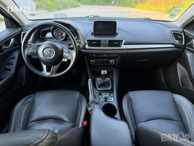 Mazda 3 2.2d Skyactiv Head-Up BOSE, снимка 9 - Автомобили и джипове - 53296964