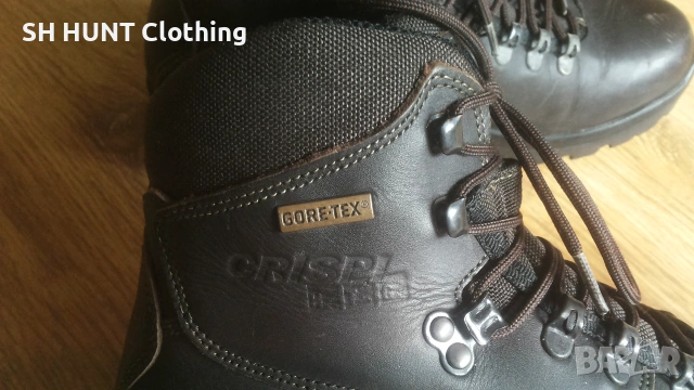 CRISPI HTG GORE-TEX Leather Boots размер EUR 41 обувки естествена кожа водонепромокаеми - 2732, снимка 3 - Мъжки боти - 54983174