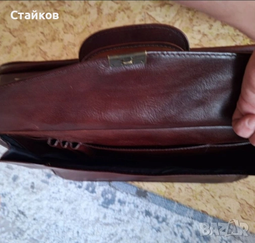 OFFERMANN Germany бизнес чанта естествена кожа, снимка 4 - Чанти - 54520509