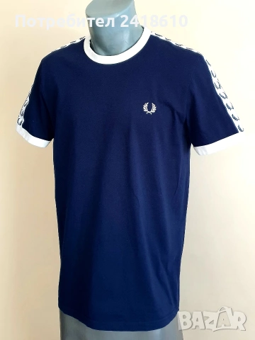 Fred Perry Cotton Mens Size M НОВО! ОРИГИНАЛ! Мъжка Тениска!, снимка 6 - Тениски - 55143119