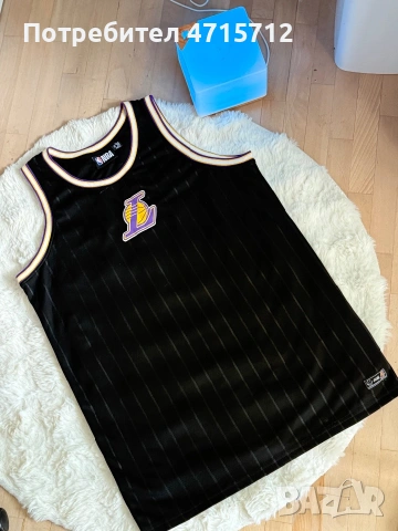 Мъжки спортен потник lakers, снимка 4 - Спортни дрехи, екипи - 55040449