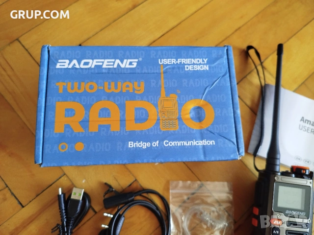 Радиостанция уоки-токи Baofeng UV-K68, двубандова, 5W, 136-174/400-520MHz, 1.44" дисплей, ЧИСТО НОВА, снимка 2 - Екипировка - 54405945