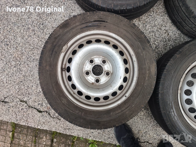ПРОМОЦИЯ АЛУМИНИЕВИ ДЖАНТИ от VW GOLF 5 5x112 15цола.Отлично състояние., снимка 4 - Гуми и джанти - 55179799