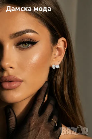 Обеци Luna Duo Swarovski®