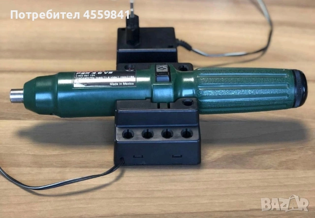 Bosch PSR 3,6VS-Бош-Отвертка-Винтоверт-Акумулаторна-3,6 Волта-Мексико с батерия и зарядно, снимка 7 - Отвертки - 54904967