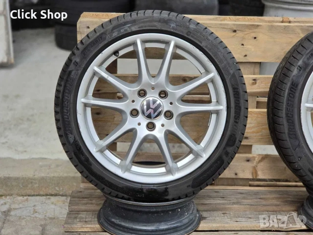 5х112 Джанти 17 цола VW Golf Caddy Passat Touran 5x112 Фолксваген Тоуран Кади, снимка 3 - Гуми и джанти - 54830654
