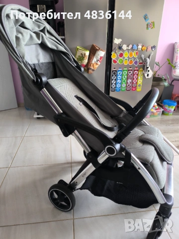 Детска лятна количка Kikka Boo Eden Grey, снимка 2 - Детски колички - 54652799