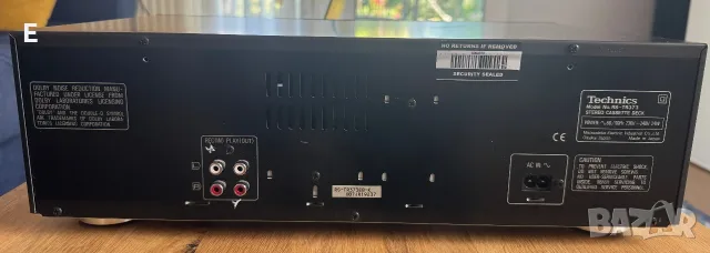 Двукасетечен дек Technics RS-TR373. Перфектно състояние. Made in Japan. С касетки., снимка 5 - Декове - 55571563