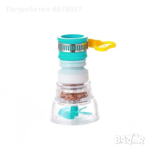 Въртящ се регулируем филтър душ за чешма, снимка 6 - Аксесоари за кухня - 55538648