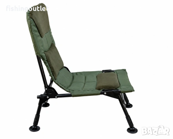 Рибарски стол CarpFocus FLEECE CHAIR, снимка 3 - Такъми - 54612995
