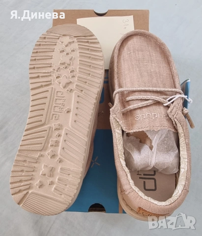 Детски мокасини за момче Hey Dude 31-32н, снимка 3 - Детски обувки - 54152314