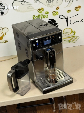 Кафемашина кафе автомат Saeco PicoBarista de luxe с гаранция, снимка 9 - Кафемашини - 54724195